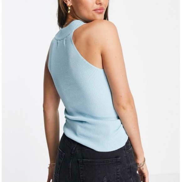 (#49) JDY Halterneck Knit Top - Picture 2 of 6